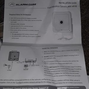 Home security camera brand new never used
